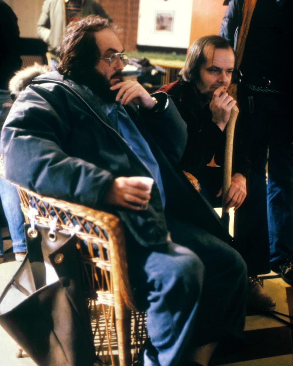 Worldphotographs The Shining (1980) Stanley Kubrick Director Jack Nicholson 10X8 Photo
