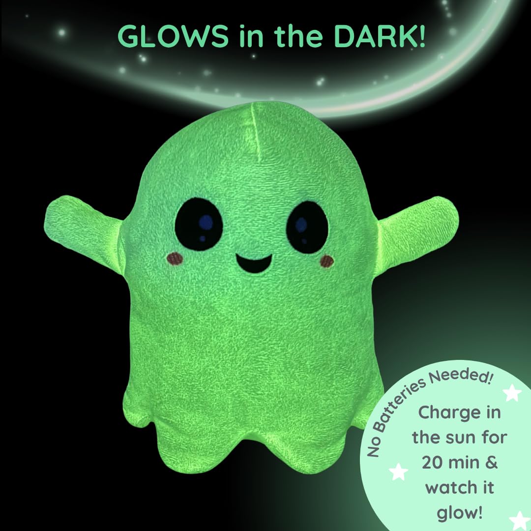 Amazon.com: 1i4 Group Glow in The Dark - Ghost - Microwavable