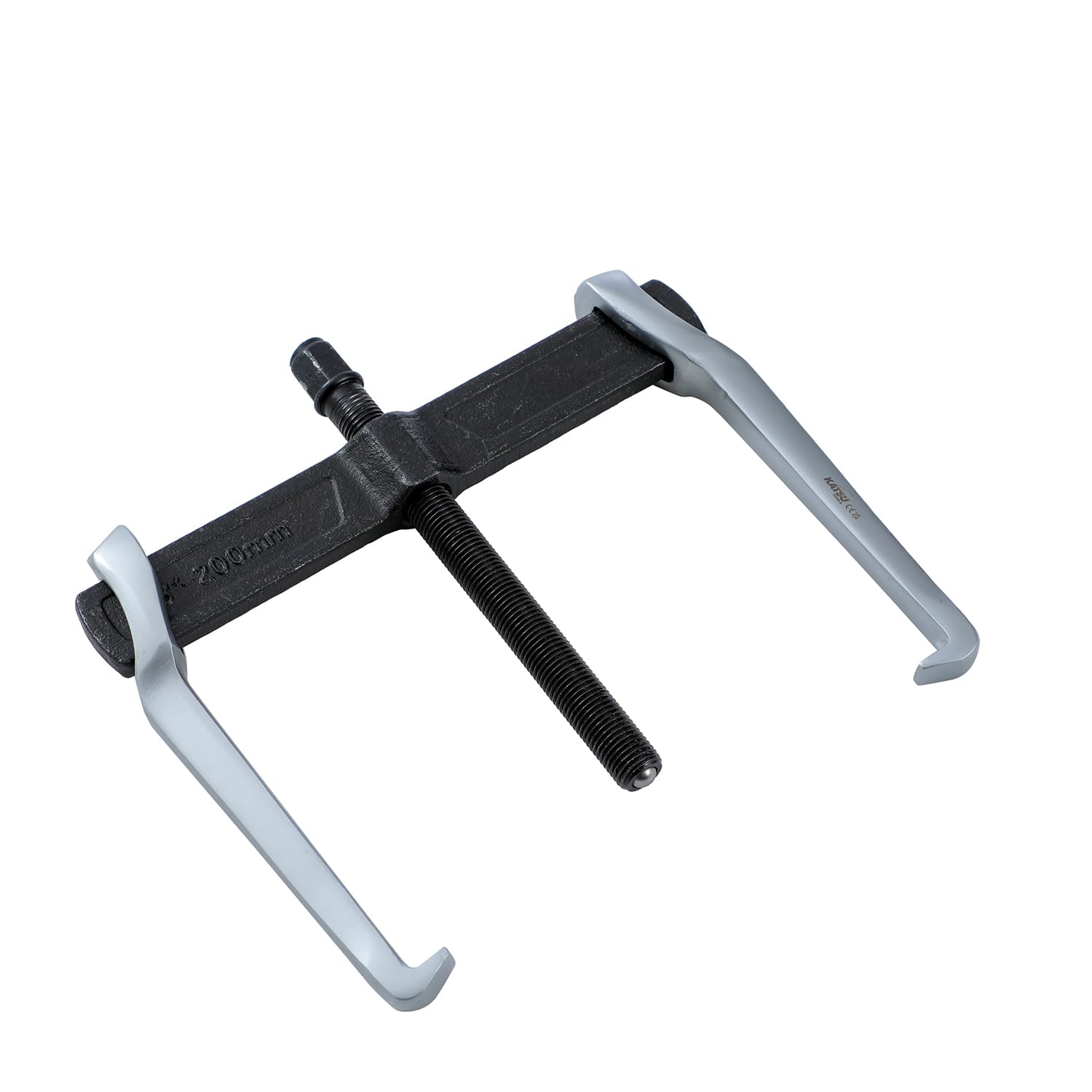 KATSU Tools Extractor de Rodamientos de 2 Garras 8", CR-V, Ajustable, Herramienta de Extracción de Poleas, Volantes, Rodamientos para Coche y Moto
