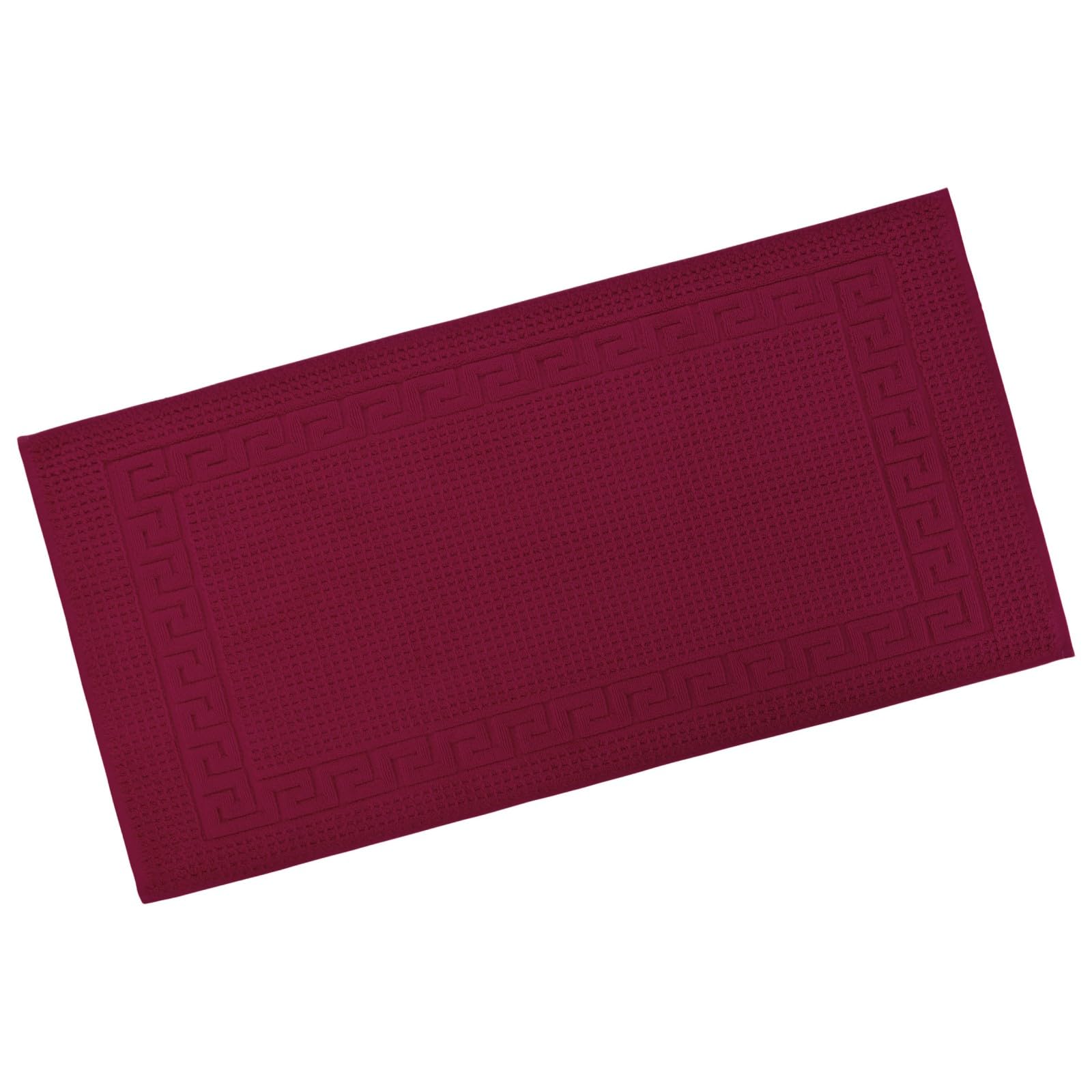 Tapis de bain 70 x 140 cm Exclusiv 1100 g/m² Floringo bordeaux