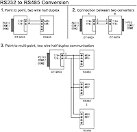 Vista 7 de DTECH RS232 to RS485 RS422 Serial Communication Data Converter Adapter Mini