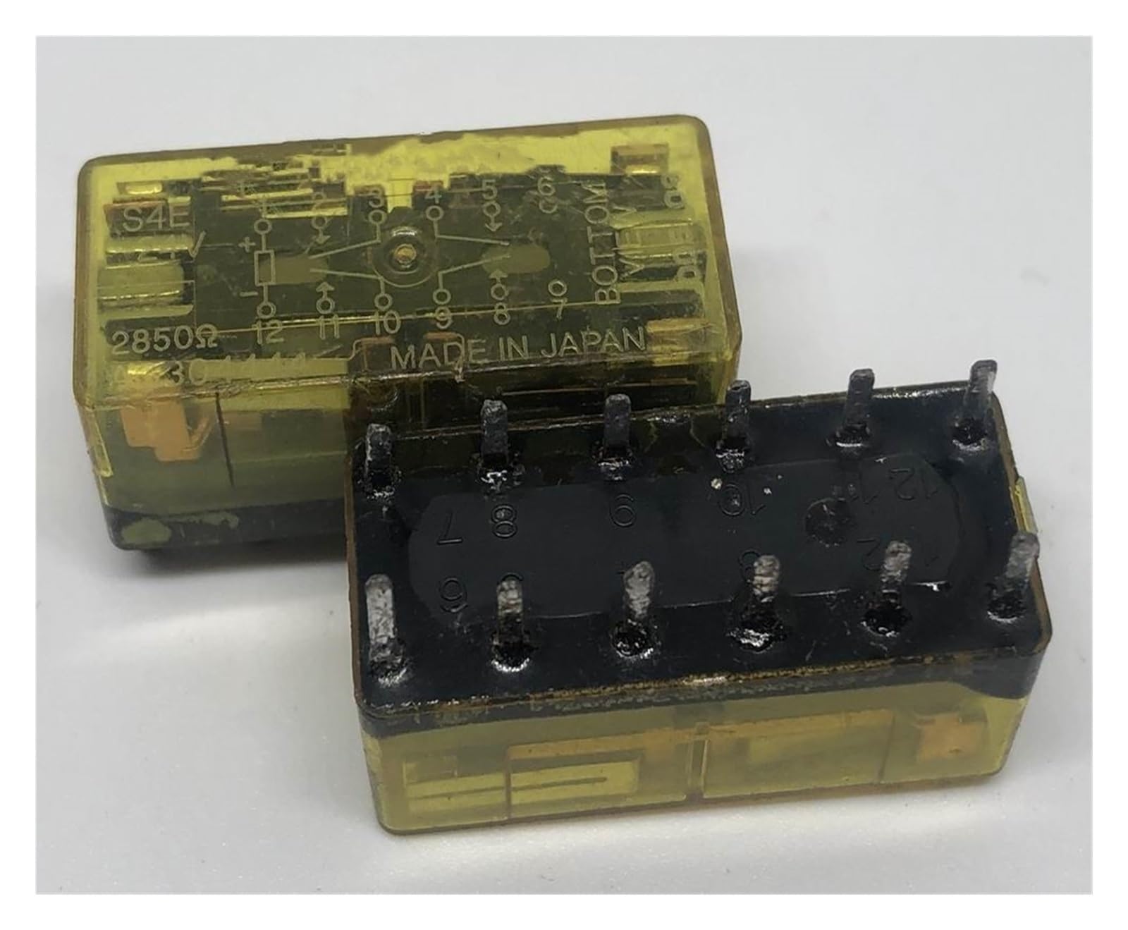 Relais S4E-24V AG304444 S4-24V à 12 broches pour circuit imprimé industriel