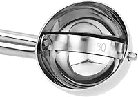 Vista 8 de Spring Chef Cuchara multifuncional pequeña y mediana para galletas, acero inoxidable, negro, paquete de 2 productos