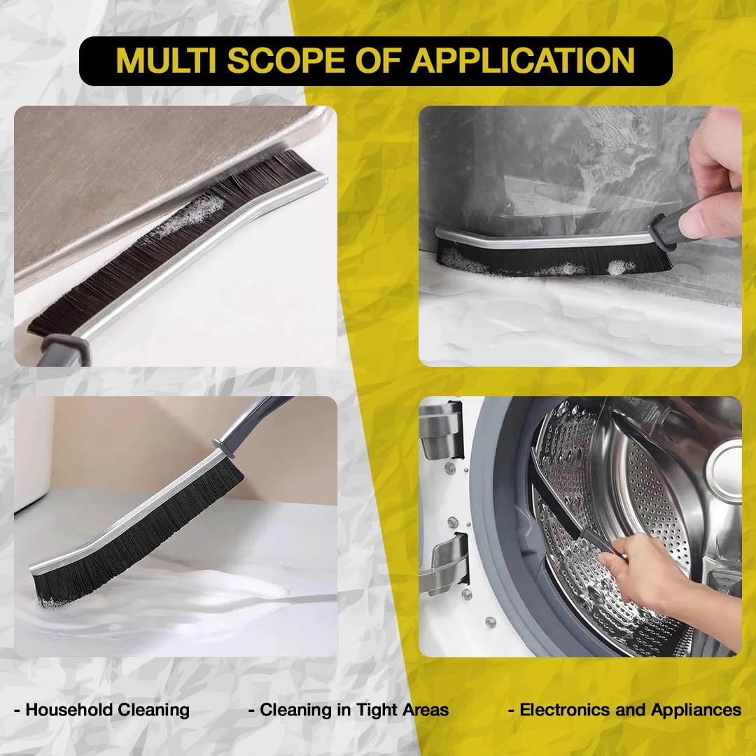 FOOGWEE Cleaning Brush - Hard Bristle Crevice Cleaning Brush - Easy Living Magic Brush - Grout - View #5