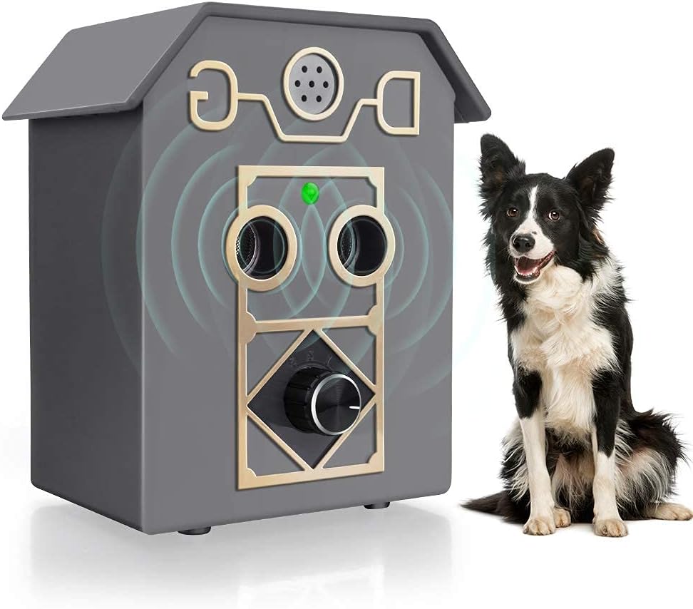 Amazon Com Kaiertcat Anti Barking Device Bark Control Device With Sonic To Stop Dog Bark Dog Barking Deterrents With Adjustable Level Sonic Bark Up To 50 Ft Range Safe For Dogs