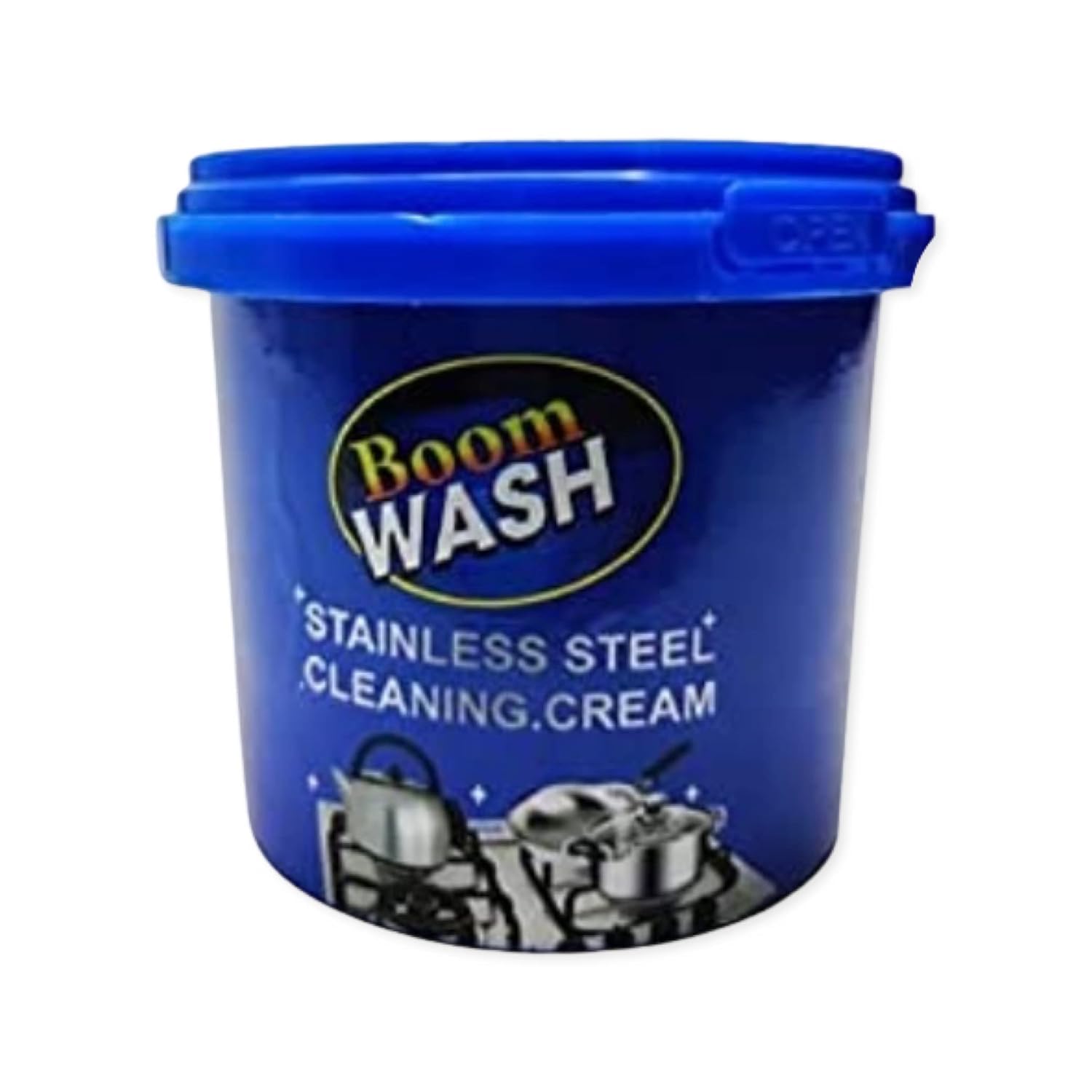 Nuts N Spices Stainless Steel Oven Cookware Cleaner - Magic Cleaner & Polish Paste for Removing Tough Stains, Rust, or Scale - Utensil Cleaner for Burnt Marks on Pots & Pans - Wash Away Stubborn Grime (B0CW9XRN18) Amazon Price History, Amazon Price Tracker