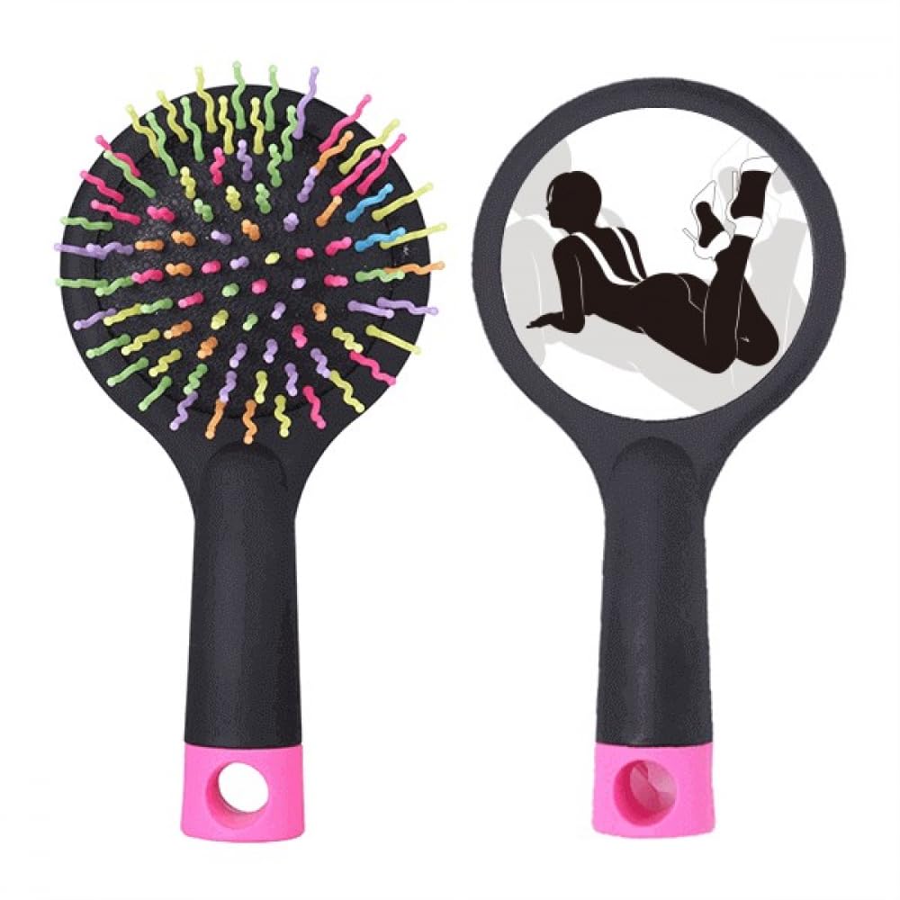 Brosse à cheveux démêlante base coussin pour stopper la casse des cheveux - 4