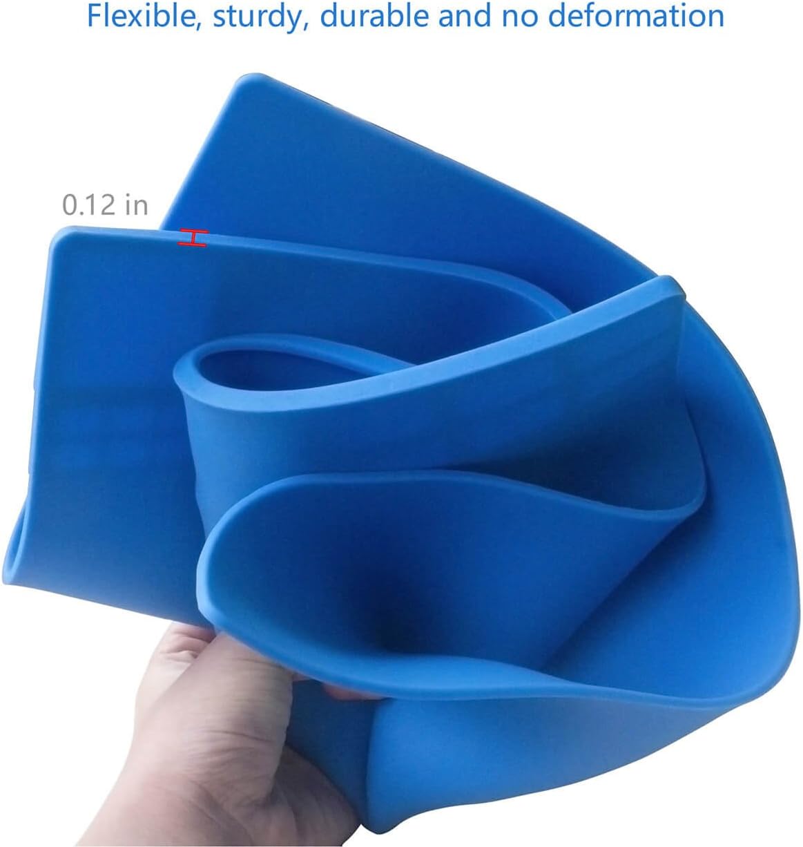 Soldering Mat Silicone Repair Mat Workbench Mat for Cellphone, Computer, PCB board Electronic Repair Mat for Soldering Station Iron Gun with Size 16 x 12 Inch（Blue & Black）