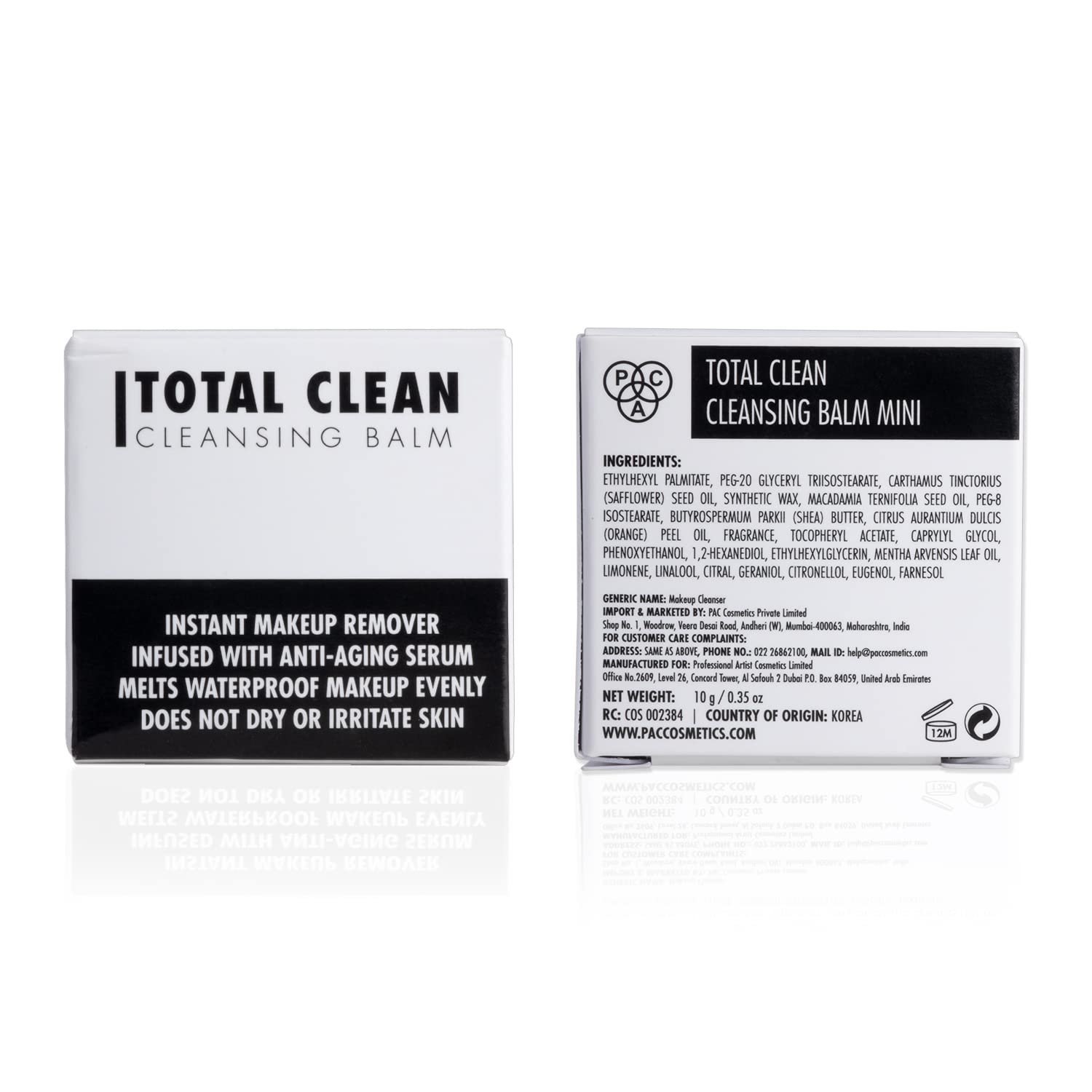 PAC Total Clean Cleansing Balm Mini | Melts Waterproof Makeup Instantly | Non Drying & Non Irritating - Image 5 thumbnail
