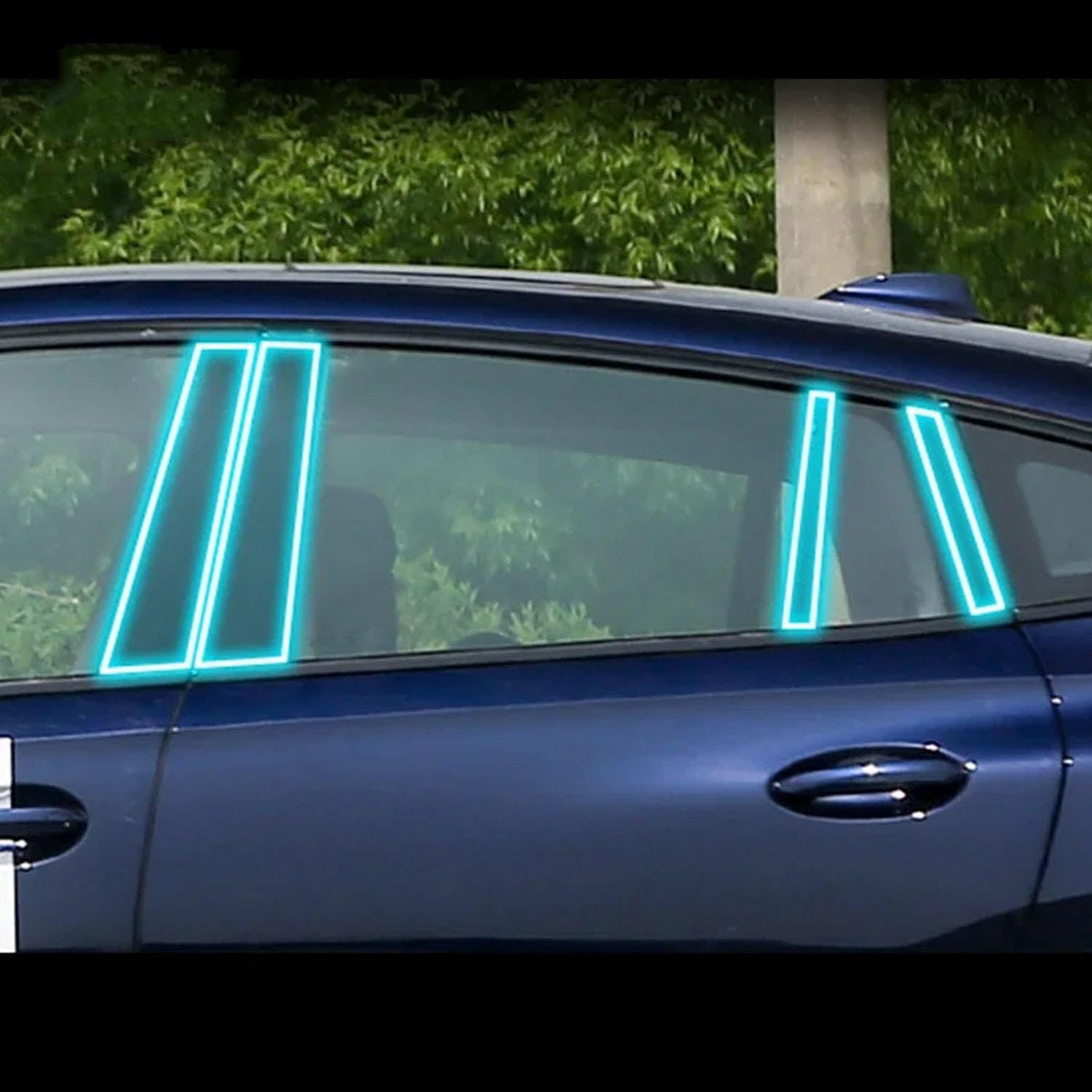 Film de réparation anti-rayures TPU pour pilier de voiture BMW X5M