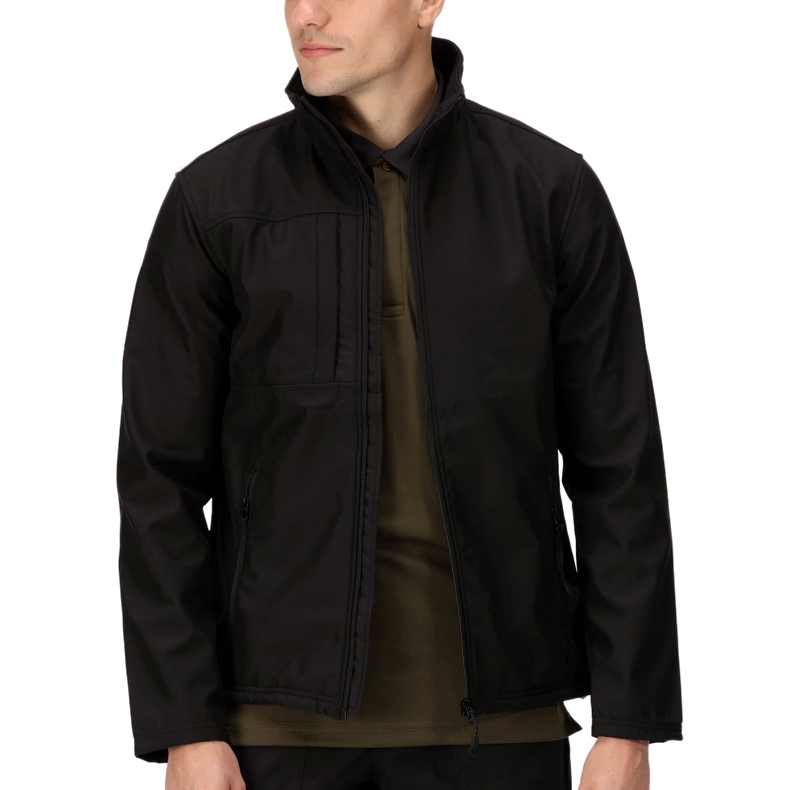 Regatta Men's Octagon Ii Printable 3 Layer Jacket Black Large