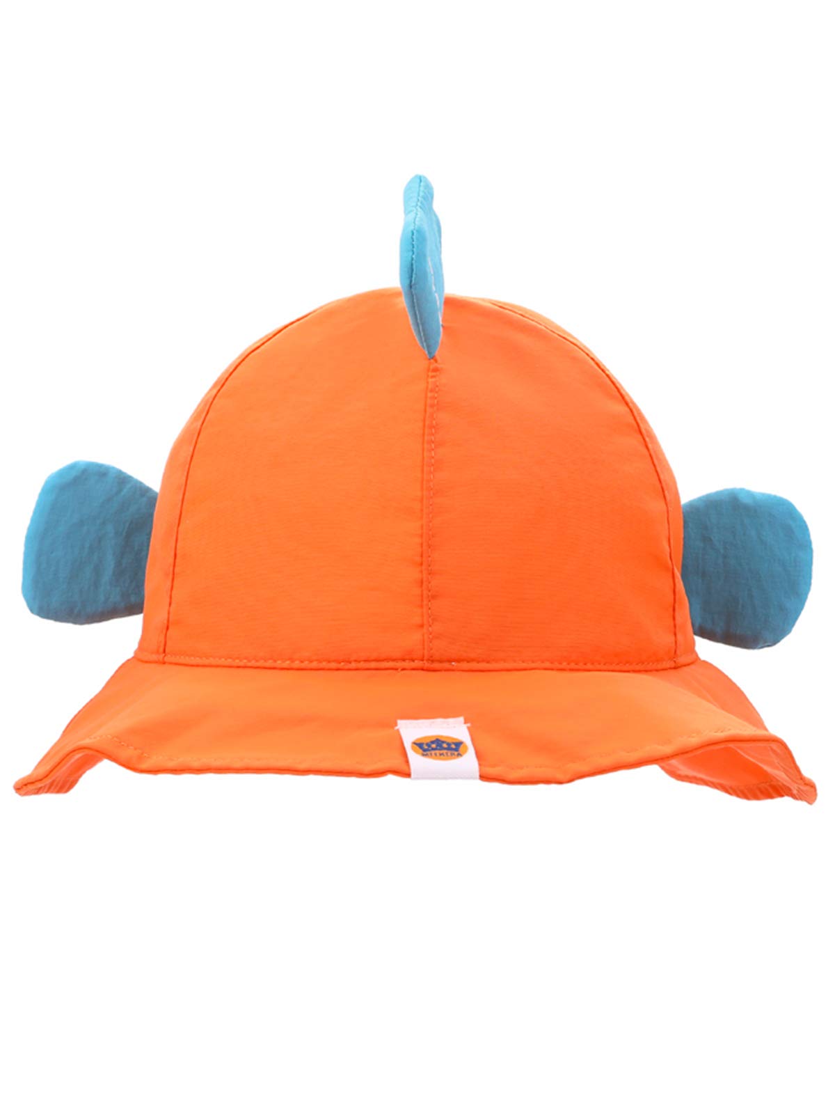 Azue Sombrero de sol para bebés y niños, UPF 50+, sombrero de verano transpirable para niños de 1 a 7 años, pez dorado, M (2-3 años)