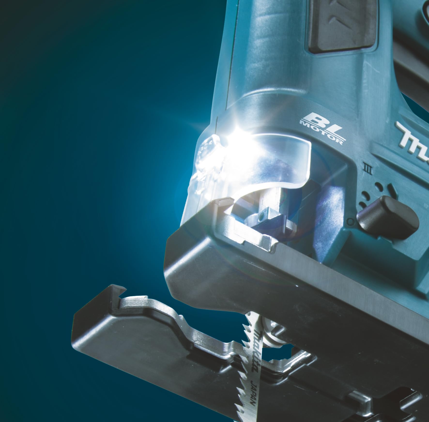 Makita, seghetto alternativo a batteria, JV102DZ 280W, 10.8V/senza batterie e caricabatterie