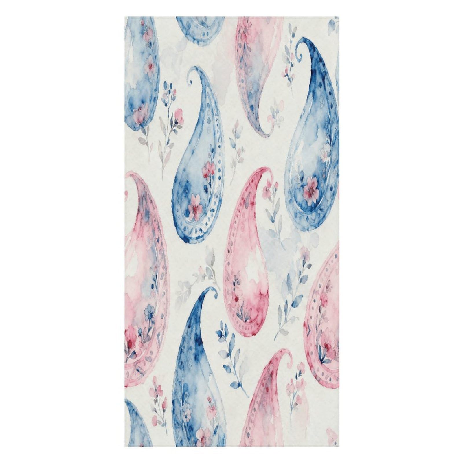 FekiLoot Paisley Pattern Beach Towel Oversized Bath Towel Ultra Soft Pool Towel Cozy Swim Towel Silky Lounge Towel Quick Dry Travel Towel Gentle Absorbent Towel for Adults Women Men