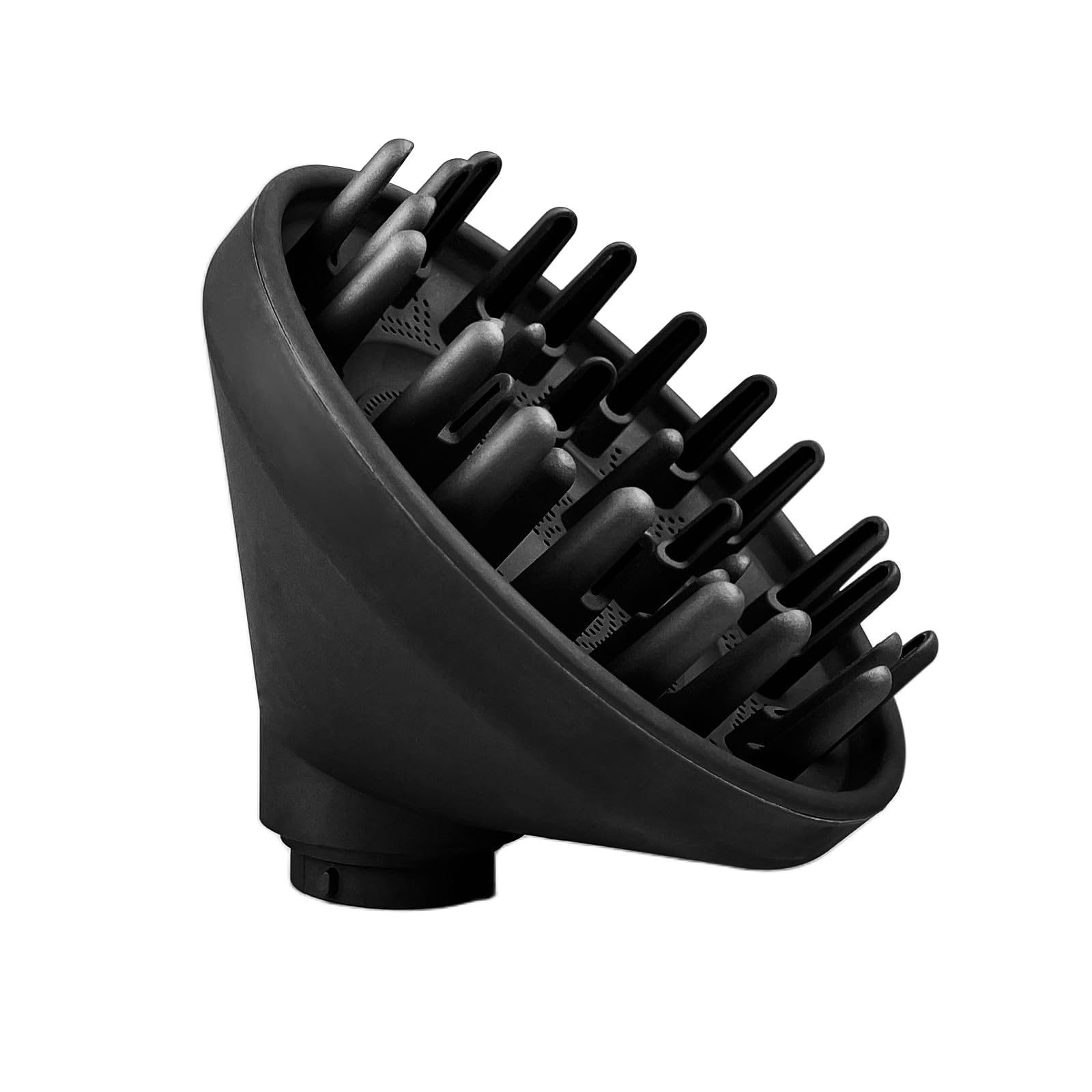 Diffusore Capelli Ricci, per Accessori Diffusore, Diffusore Portatile Capelli Ricci, per Capelli Ricci e Mossi Diffusori, per Adattabile a Asciugacapelli, Grigio