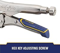 Vista 4 de IRWIN VISE-GRIP - Alicates de soldadura, liberación rápida, con abrazadera en C de bloqueo, de 11 pulgadas (IRHT82584)