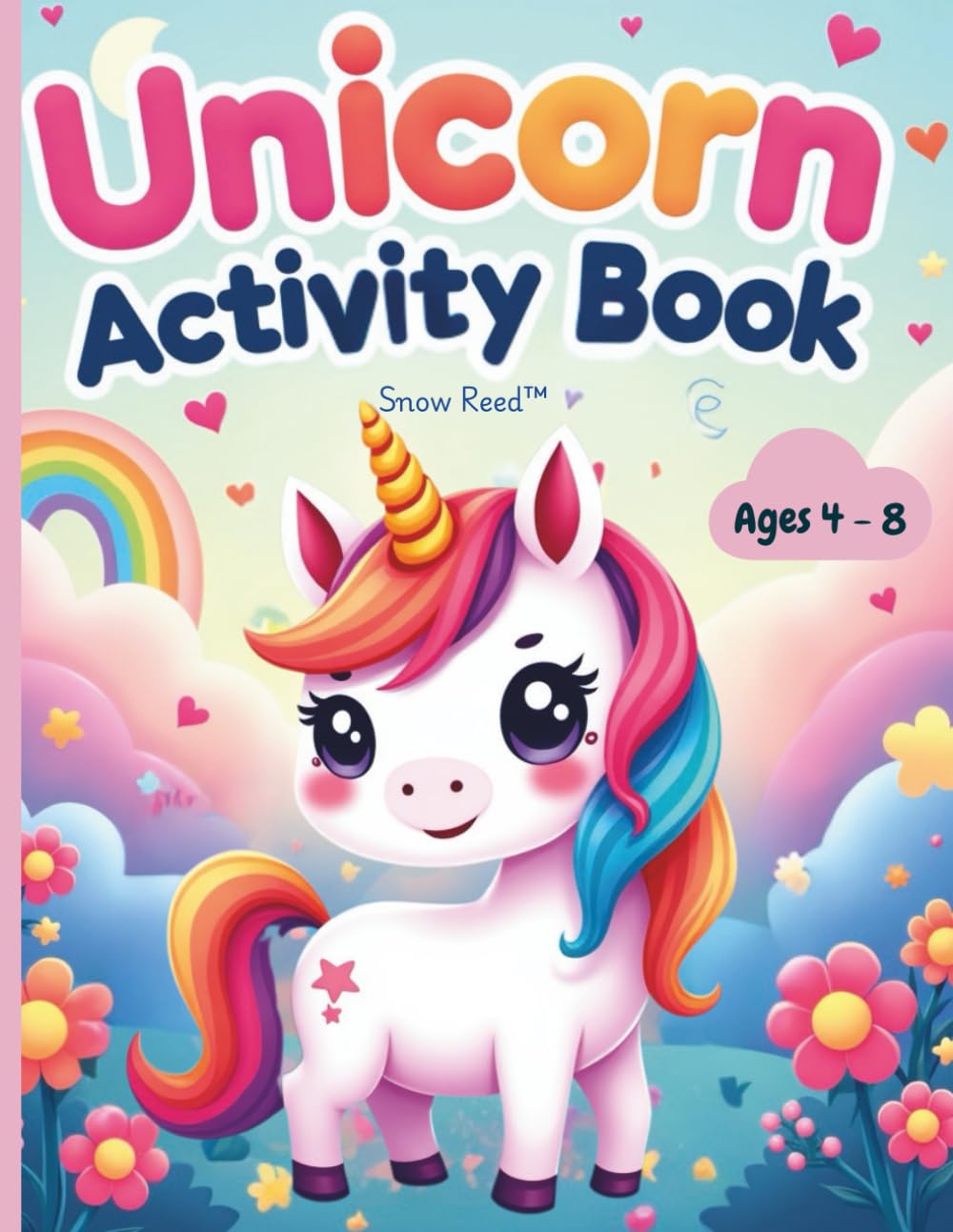 Unicorn Activity Book for Kids: Fun Mazes, Puzzles, Dot-to-Dot, Coloring & Learning Activities