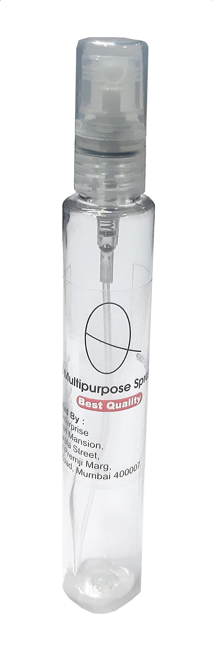 Aura 30 ML Tube Shape Pocket Spray Bottle Mist Spray Bottle Clear Transparent Spray Bottle Gulabari Resuable Refillable Empty Spray Bottle-image-13
