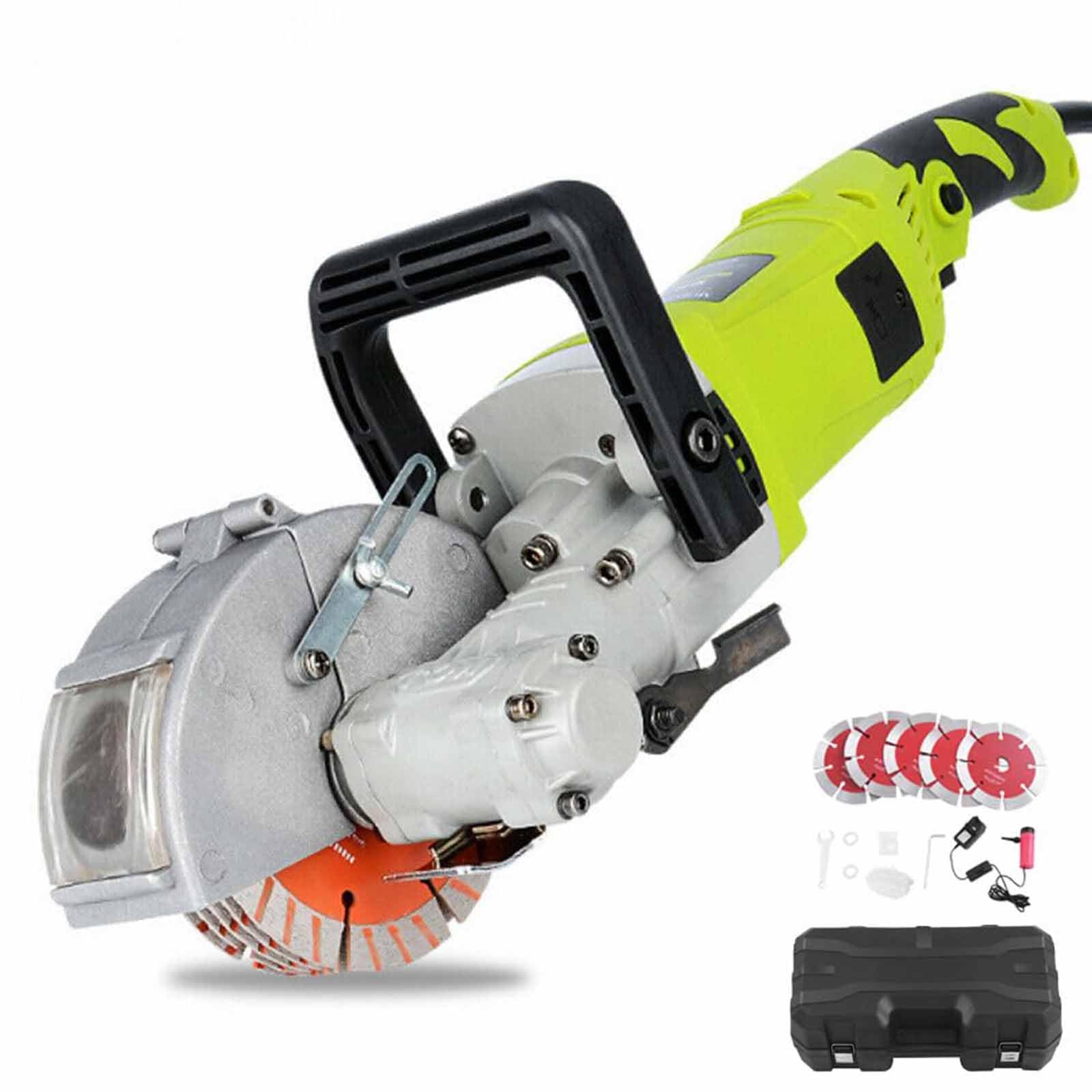 Fresatrice da parete 4000W con adattatore per estrattore di polvere