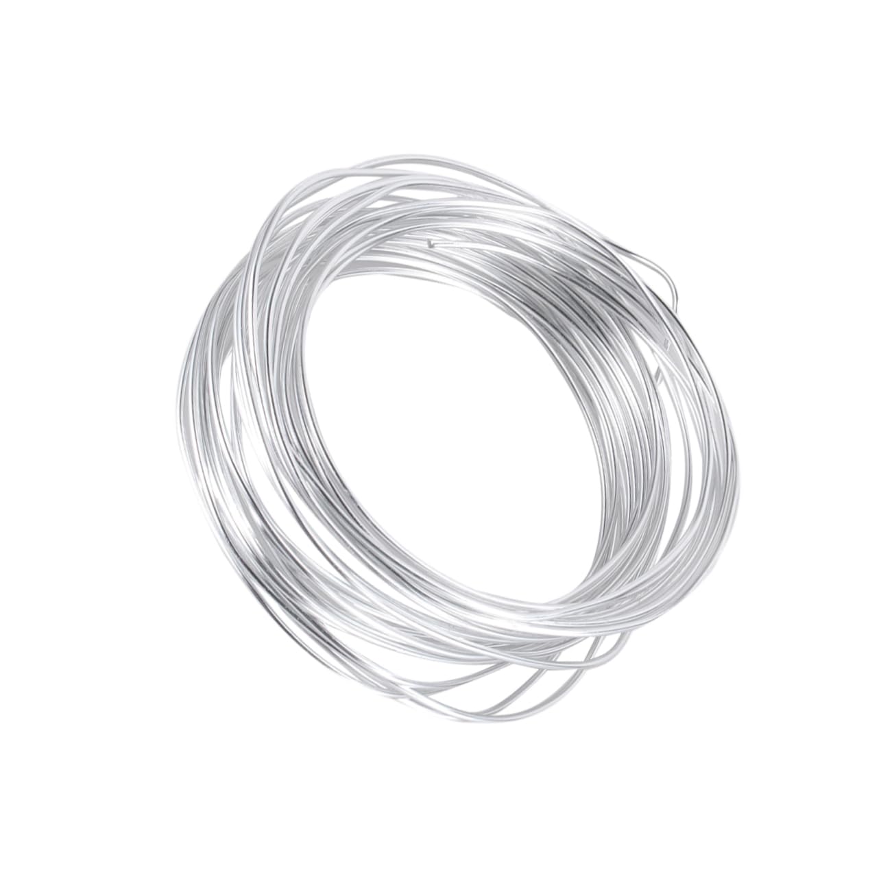 HOODANCOS Bendable Metal Craft Making Wire DIY Doll Bracket 1pc Silver Aluminum Wire Versatile for Models