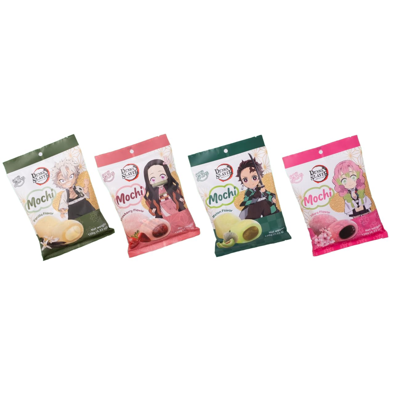 Amazon.com: Demon Slayer Mochi Variety Pack – 4 Flavors (Melon