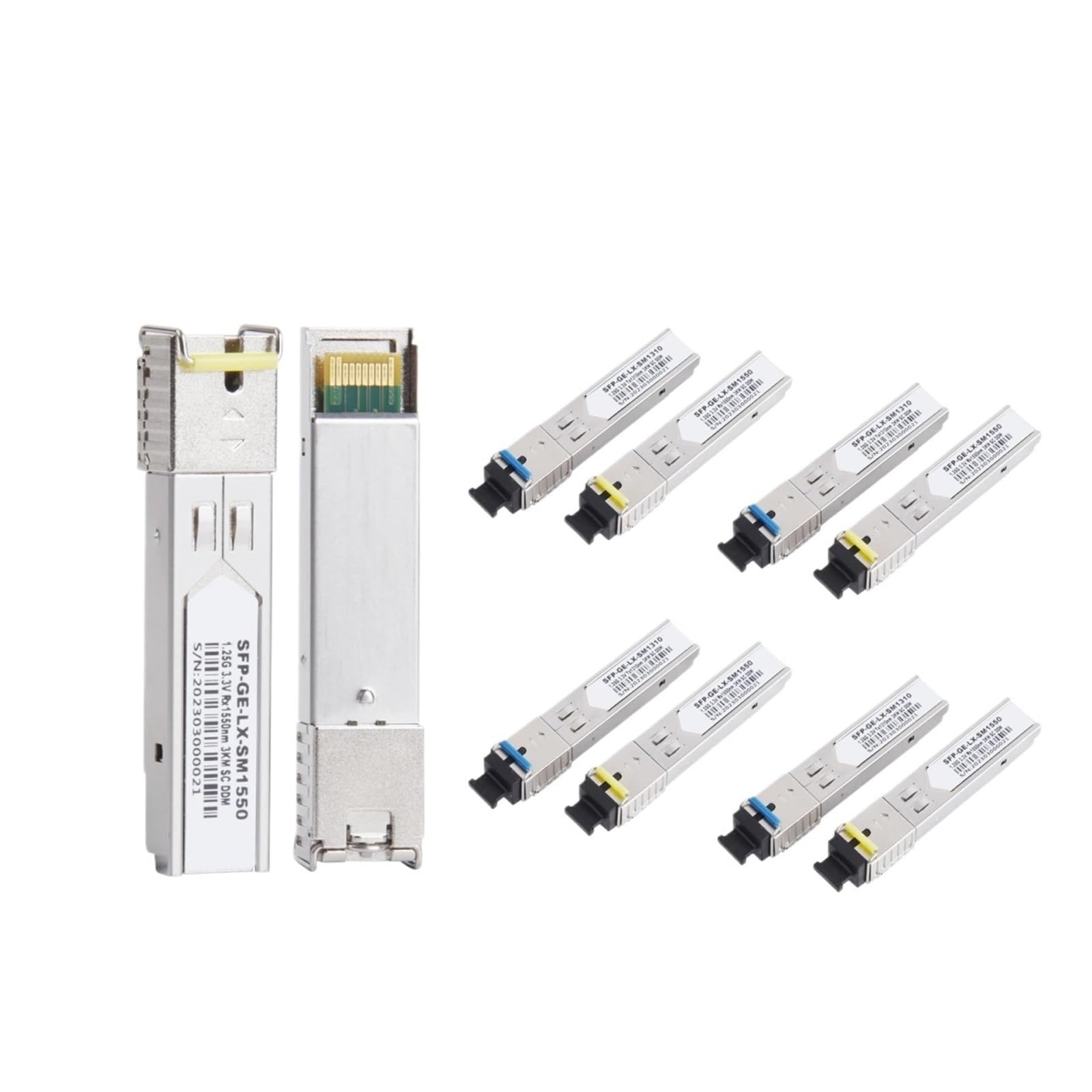 Módulo SFP Gigabit monomodo 40KM con conector SC para switches 7