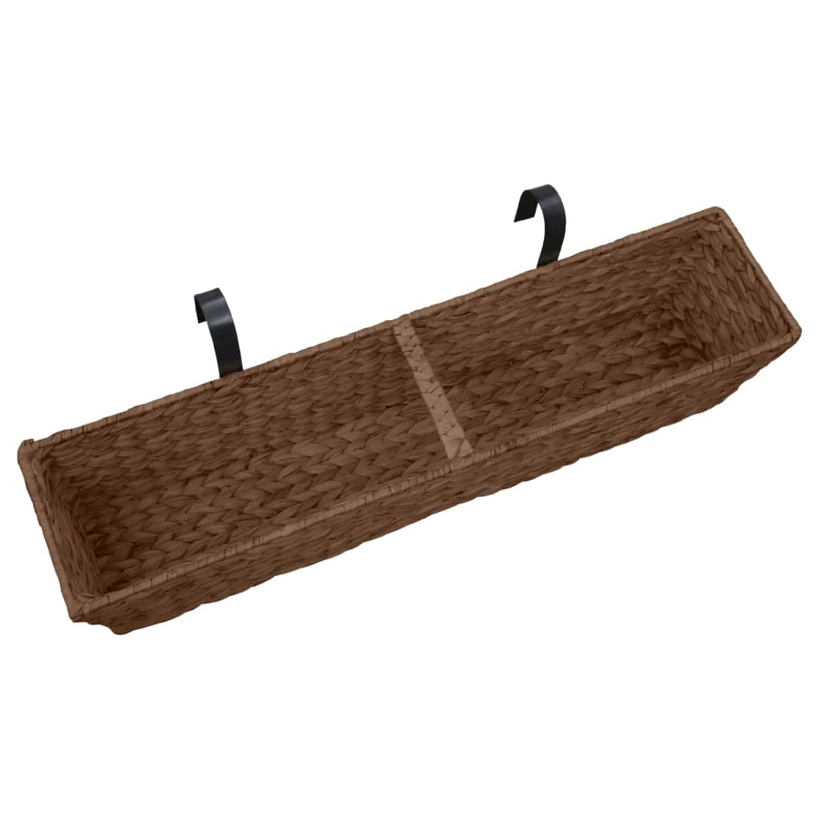 Gecheer Wasserhyazinthe Blumentopfset 2 Blumentöpfe Braun für Balkon und Innenbereich
