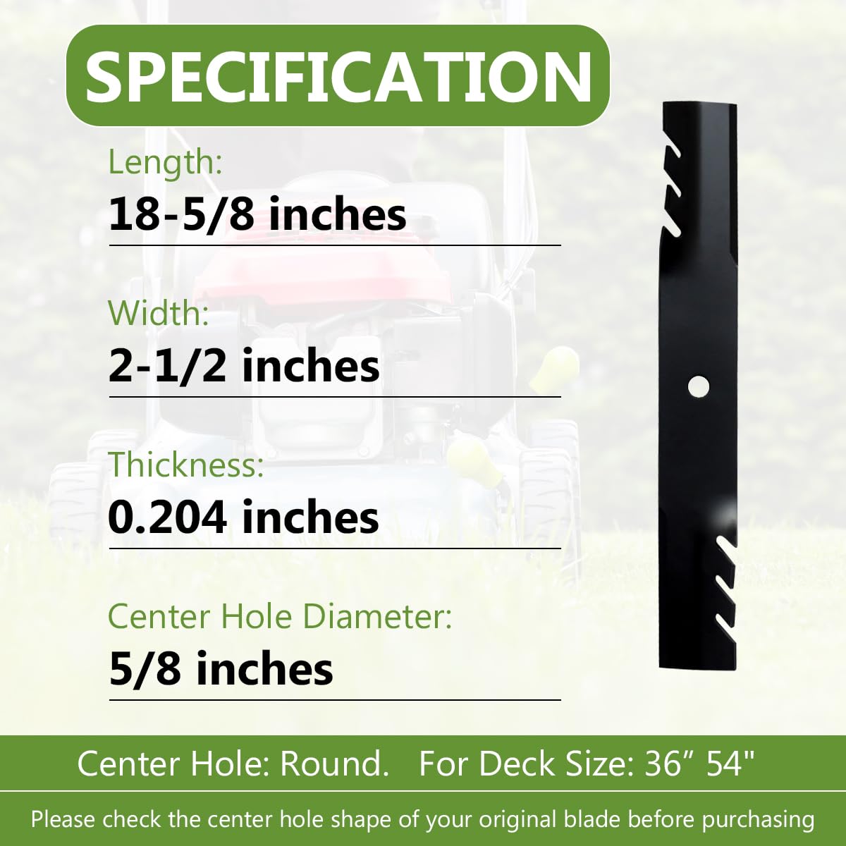 04771200 Gator - Cuchillas de mantillo para cortacésped Ariens IKON X, IKON XL Gravely ZT X y XL Series de 52 pulgadas, hoja resistente que sustituye a 00450300 70716200, paquete de 3