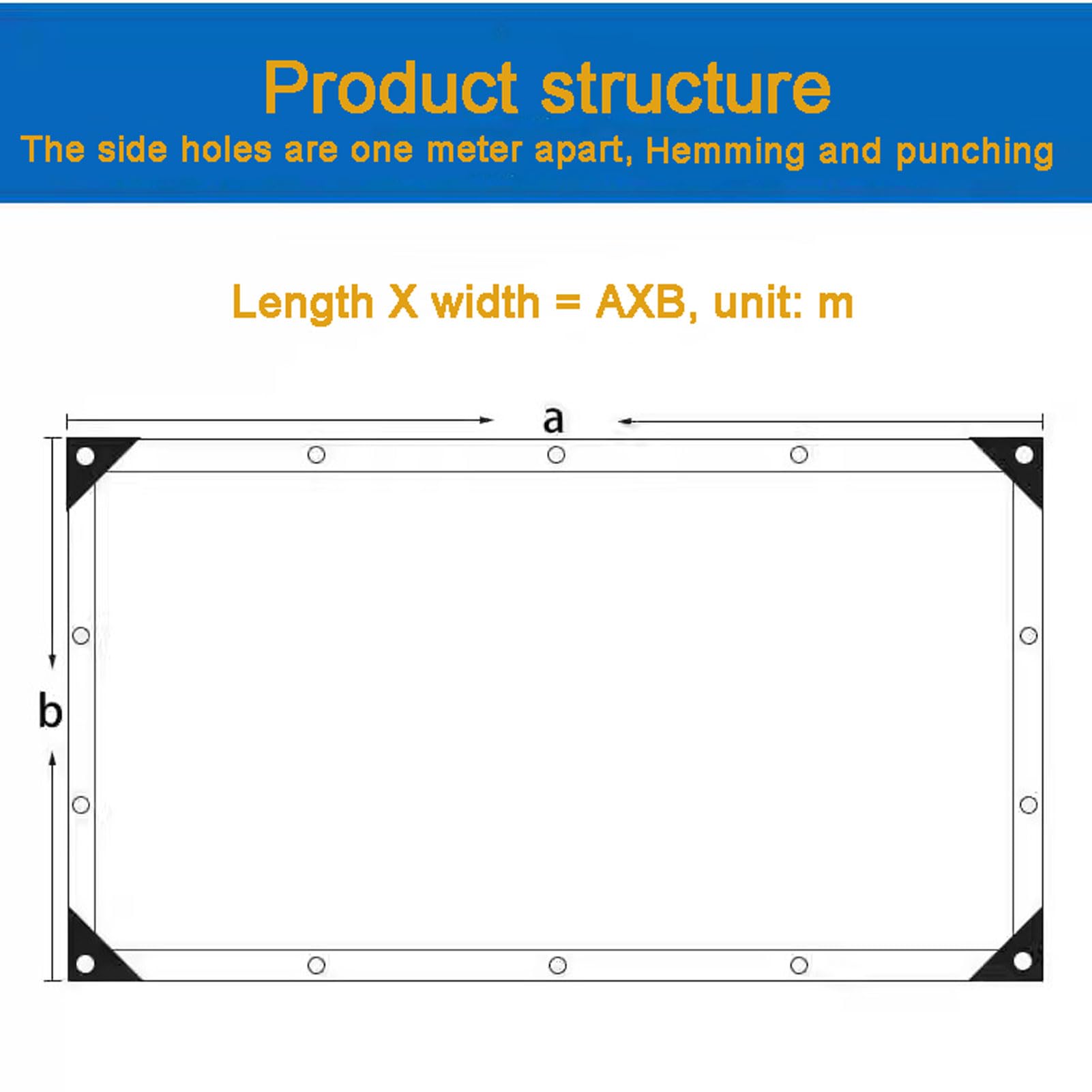 Telone Trasparente Impermeabile 3x8 M Con Occhielli - Copertura Per Piante, Giardino, Legnaia | PE Rinforzato - Foto 3