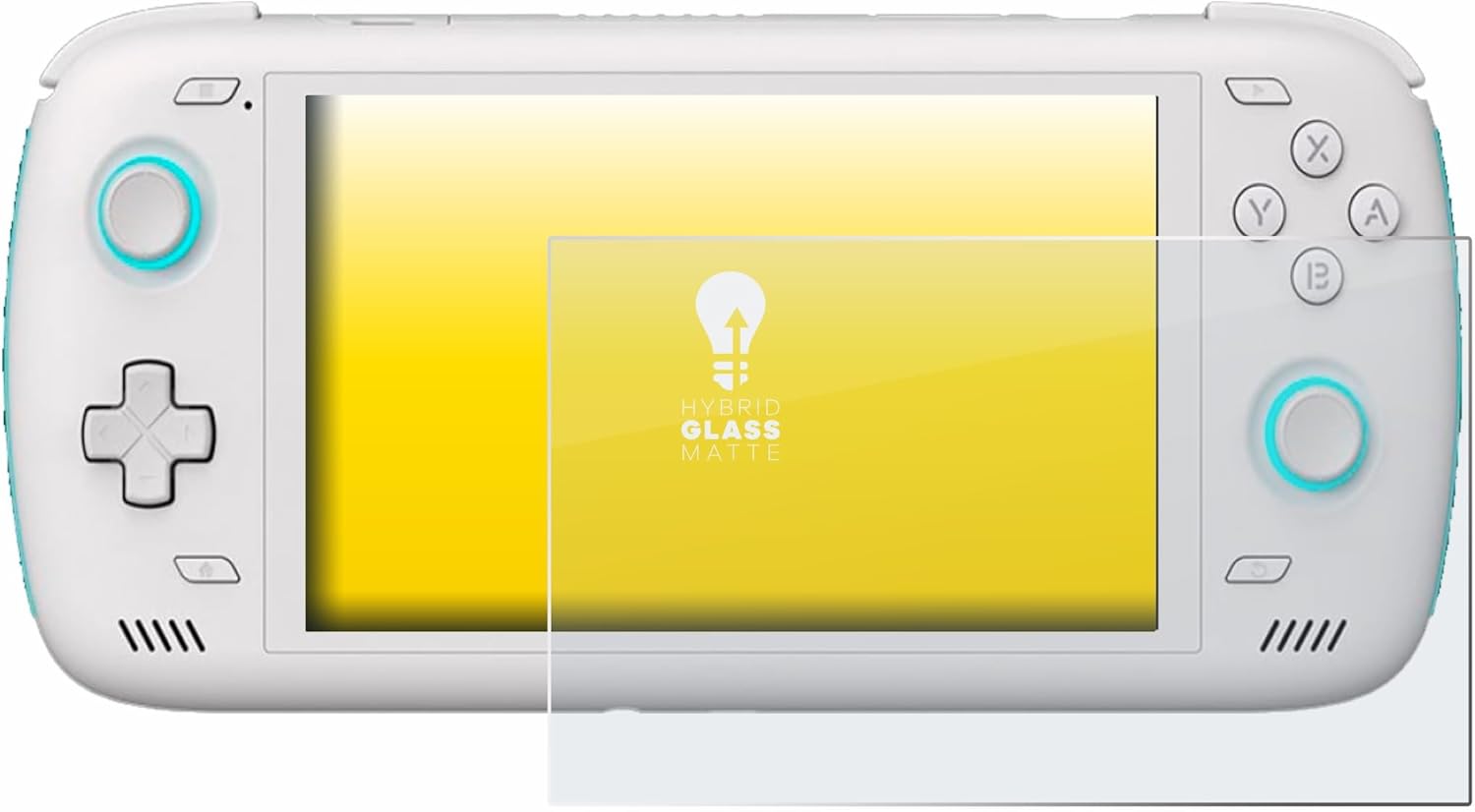 upscreen Matte Screen Protector Glass Film for Ayn Odin 2 - Anti-Glare, Anti-Fingerprint, 9H Glass Protection