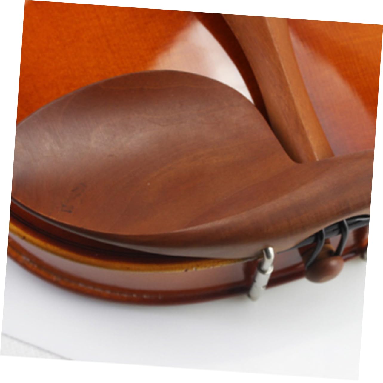 Toddmomy 1pc Wood Violin Chin Holder Durable Violin Accessory for Enhanced Performance Safe and Gentle Material for Daily Practice and Present Giving