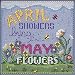 April Showers Beaded Counted Cross Stitch Kit Mill Hill 2019 Buttons & Beads Spring MH141913