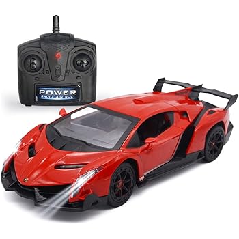 red rc car