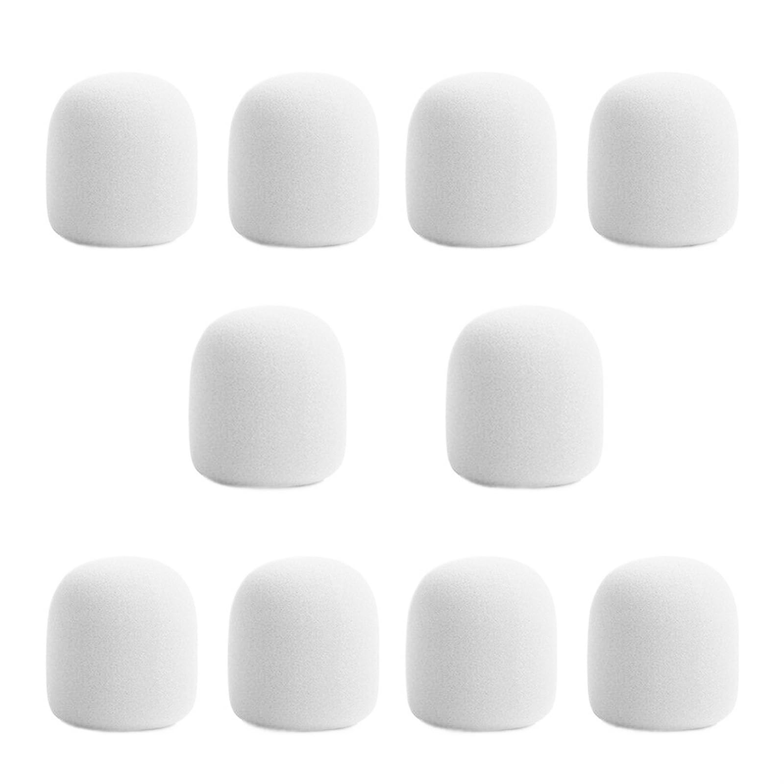 Couverture de mousse micro blanche pour stopper les sifflements des micros KTV - 6