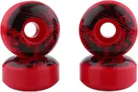 Generic Rodas de Skate Rodas Longboard Duráveis Design Compacto para Skate Básico, 52 Mm X 30 Mm 4 Unidades/Conjunto Outdoor Classic PU Cruiser para Estrada de Asfalto