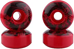Generic Rodas de Skate Rodas Longboard Duráveis ​​Design Compacto para Skate Básico, 52 Mm X 30 Mm 4 Unidades/Conjunto Outdoor Classic PU Cruiser para Estrada de Asfalto