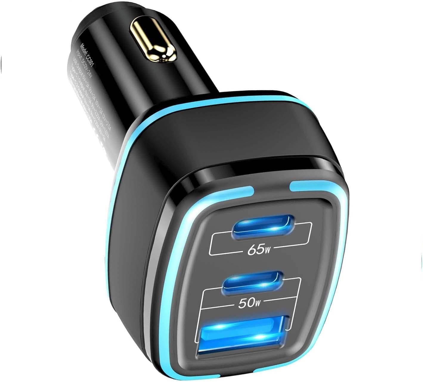 Basecn 115W Car Universal Charger, Adapter for Laptop, MacBook Thinkpad HP Dell, Mobile Phone