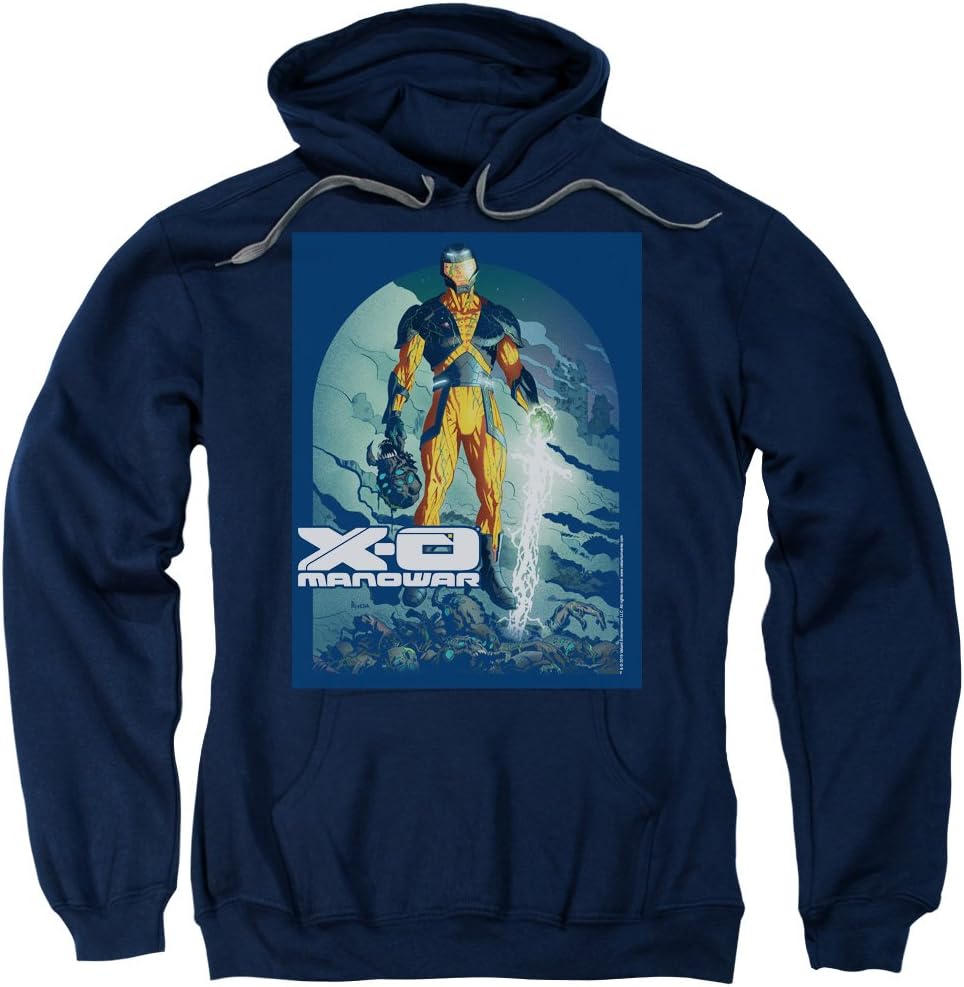 Mens Planet Death Pullover Hoodie