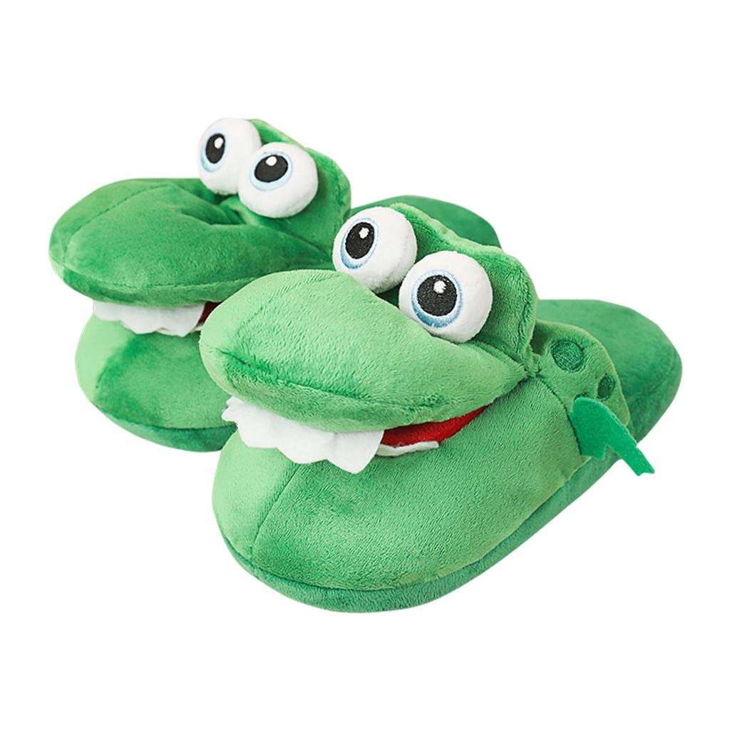 Winter Warm Slippers Indoor Shoes House Warm Crocodile Shape Outdoor 38-39-picture-53