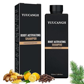 500 ml Root Activator Shampoo, Hair Growth Root Activator Shampoo, For Anti-Hair Loss, Natural Formula for Men and Women