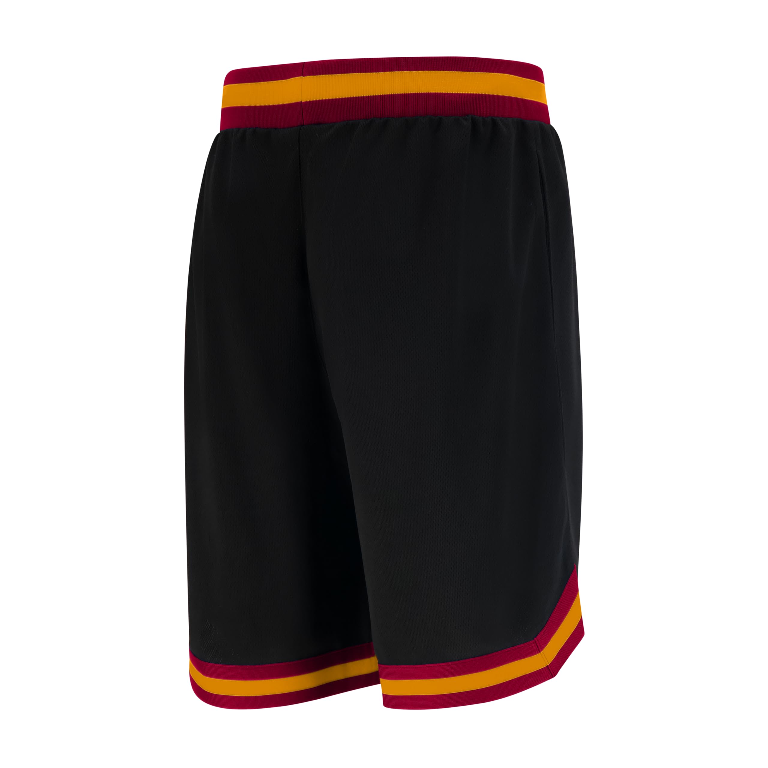 Ultra Game UNK NBA GSM3547F NBA Woven Team Logo Poly Mesh Basket Shorts Nero, M