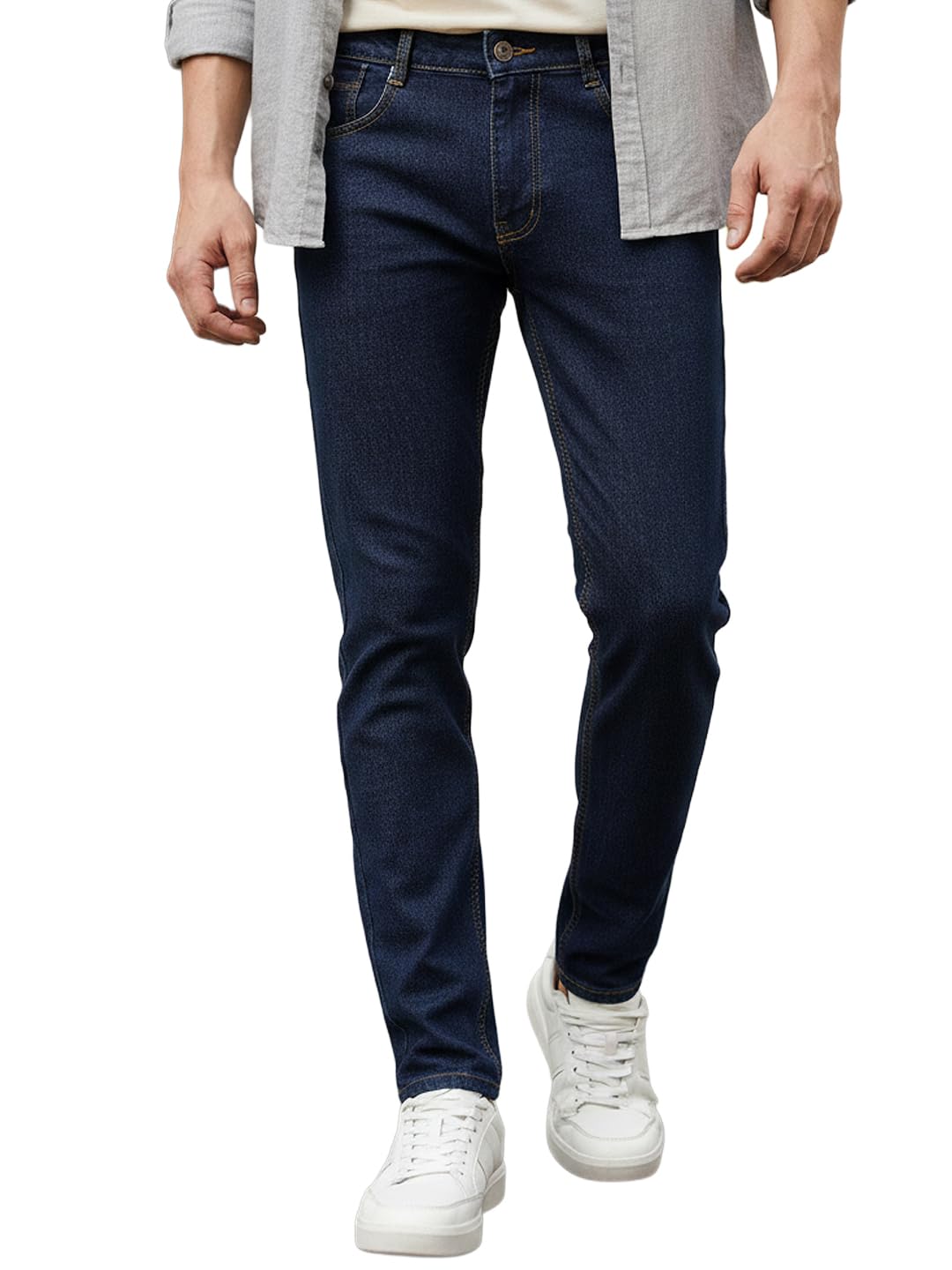 Urbano Fashion Men's Slim Fit Solid Jeans Stretchable