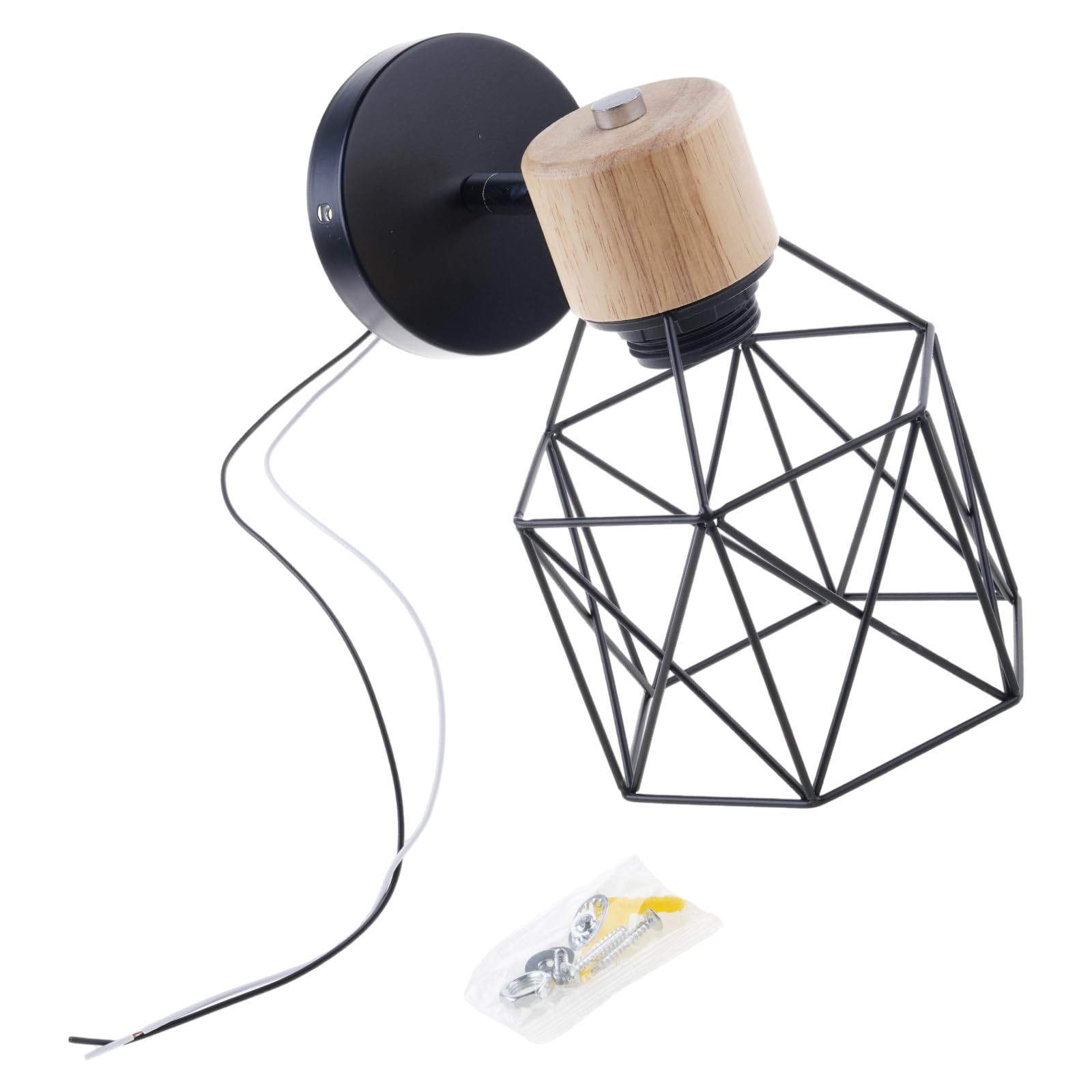 Newft Without Light Bulb Bedroom Led Wall Lamp Industrial Wall Sconce Light Background Light Bedroom Bedside Lamp Decoration Enduring Sconces