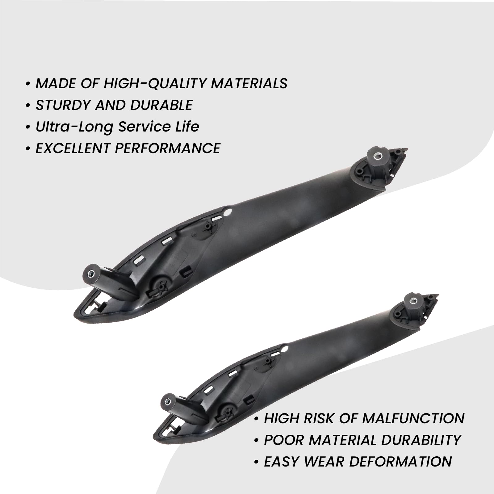 2 Pezzi Maniglia Interna Porta per F30 F31 F34 F80 M3 2012-2018 F32 F33 F36 F82 F83 M4 2014-2017 Sinistra Destra 51417279311 51417279312