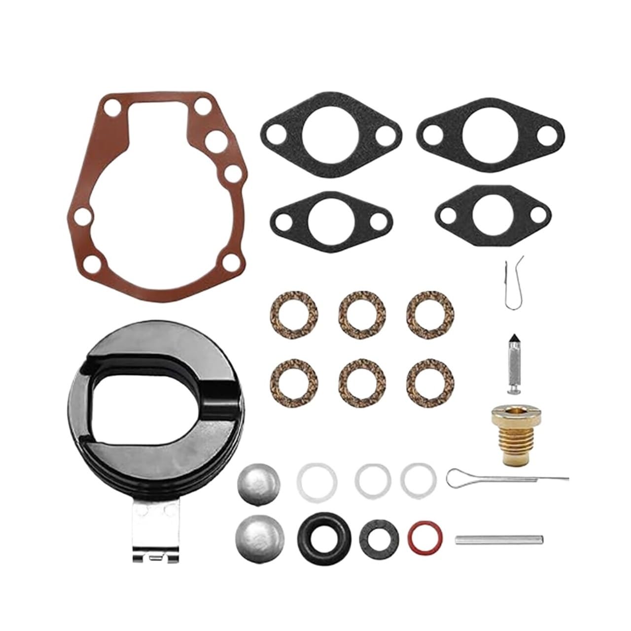 Kit carburateur pour moteur 2 temps de 1.5 à 20 CV compatible 0382045