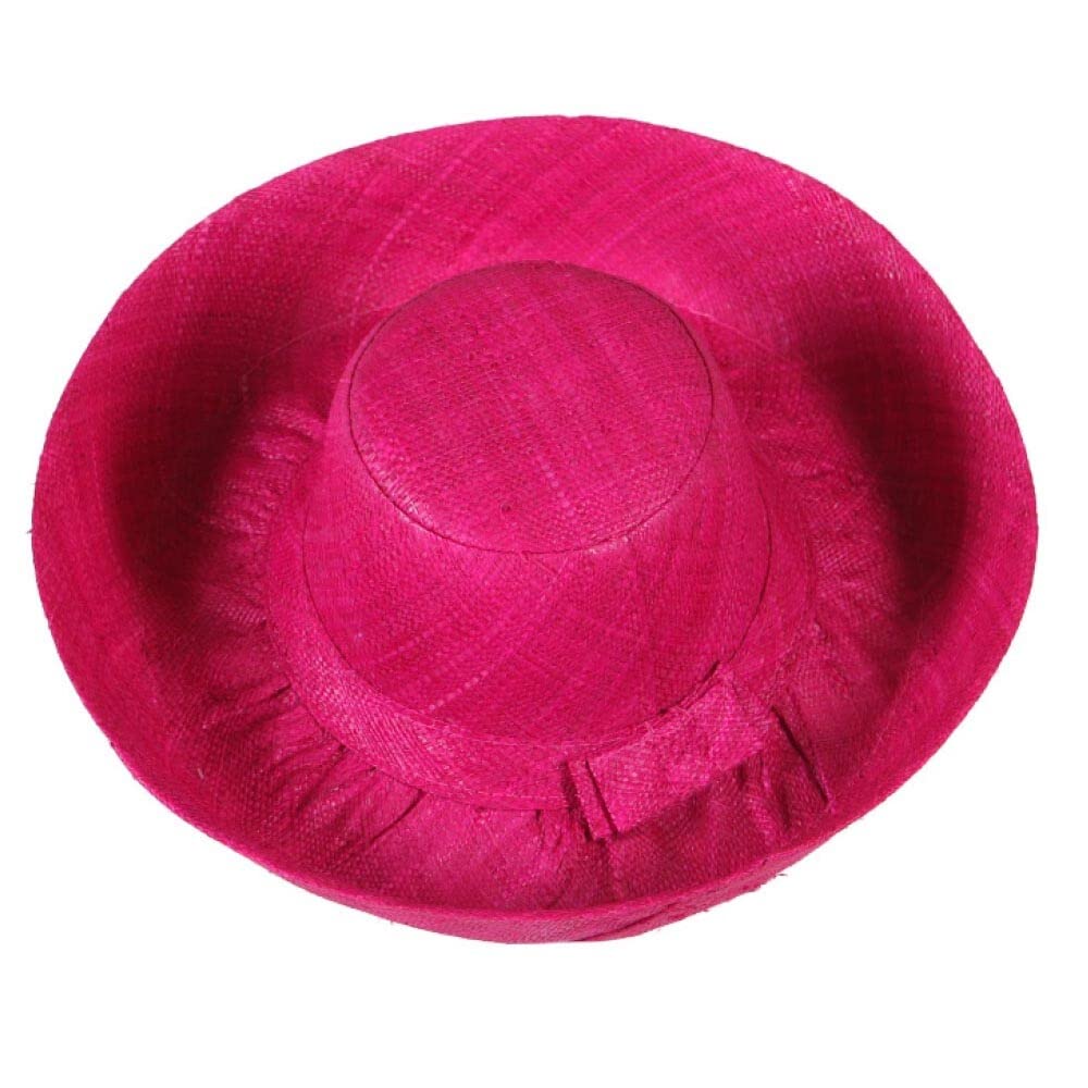 Miro Boho Chic - Sombrero Ibiza Medio. Practica y Chic Pamela de ala Media realizado en Rafia de Madagascar. Pamelas para Bodas y Tocados. Sombrero Playa Mujer Paja. Madrina Boda.