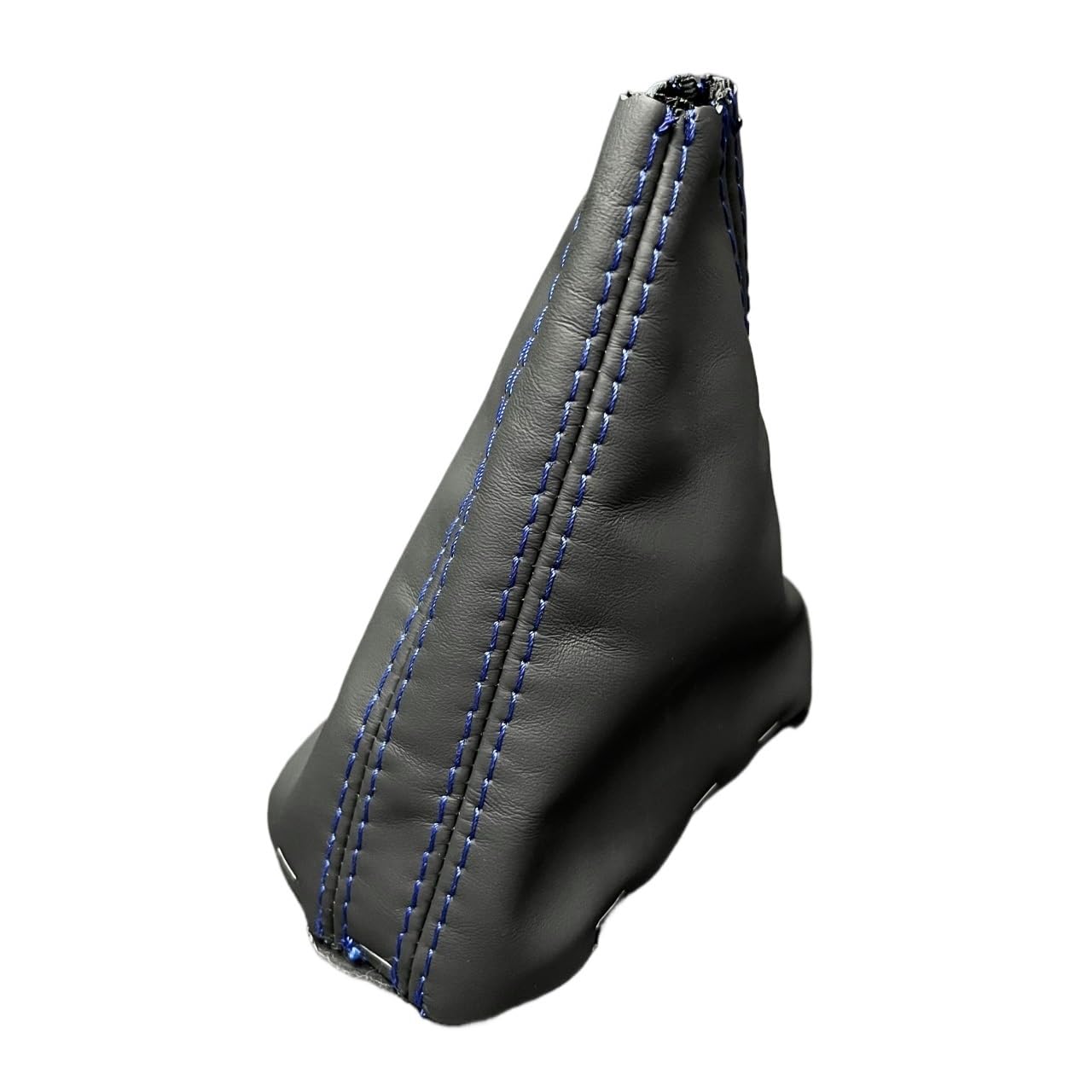JFQYGMD for LHD for VW for Golf 7 MK7 6 for GTI forr Scirocco for Automatic DSG Gear Shift Knob Real Leather Duty Cover 5GG713203A(Scirocco Blue line)