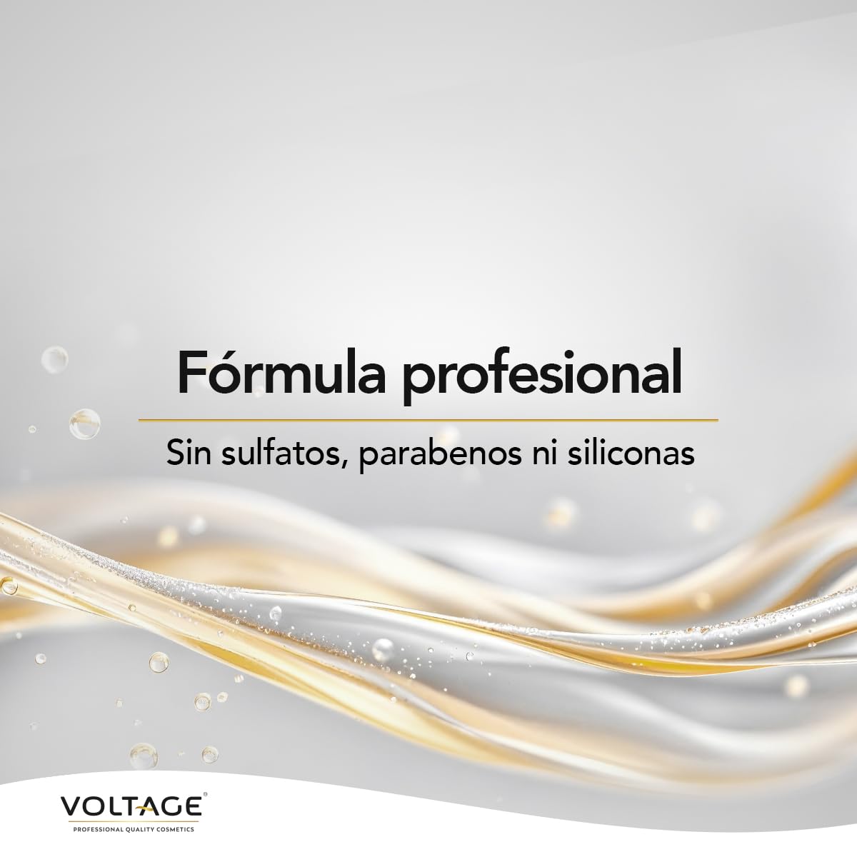 Voltage Cosmetics Champú Anticaída 500 ml con Biotina y Cafeína