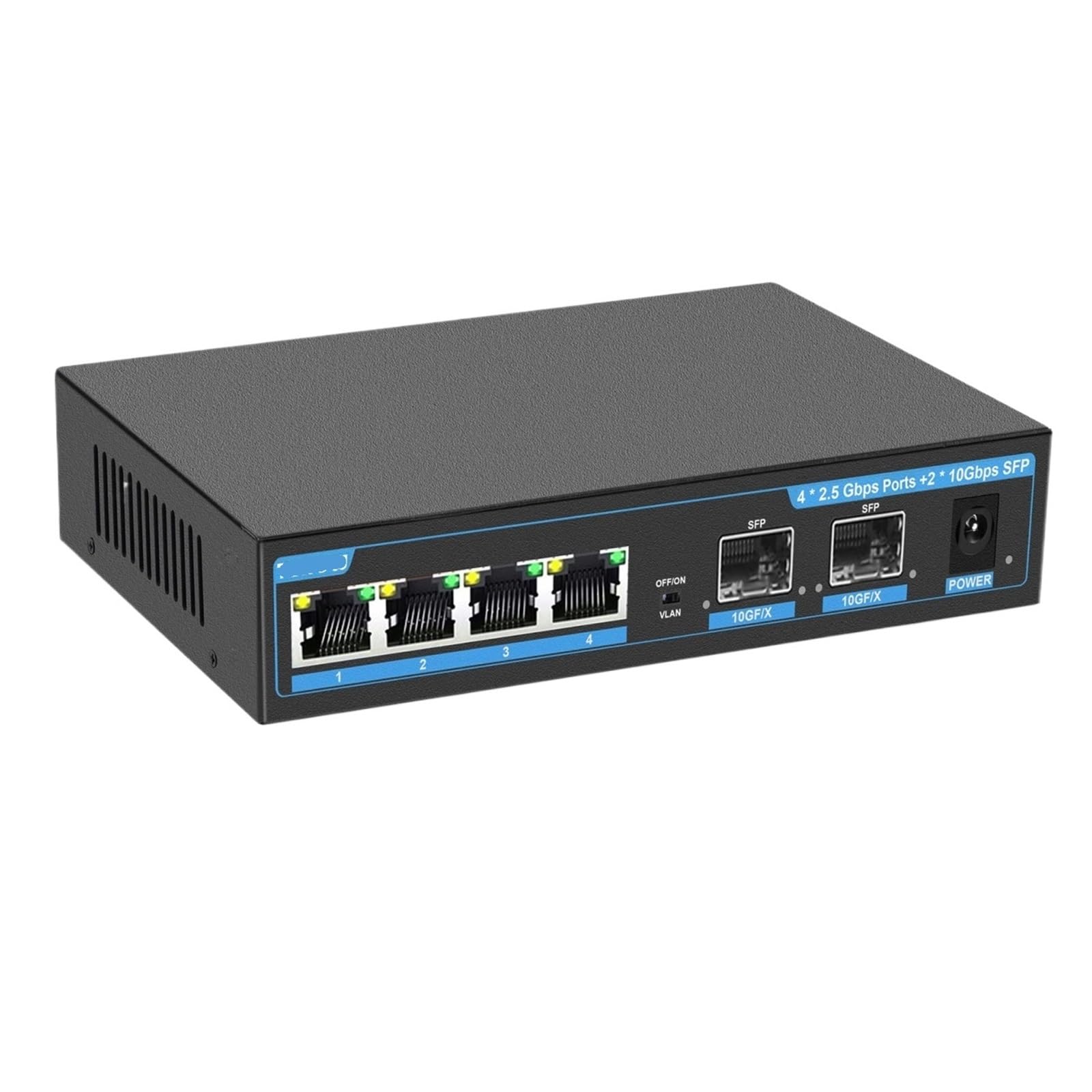 Commutateur Gigabit 2.5G 6 ports avec un port SFP 10G pour étendre votre réseau fibre