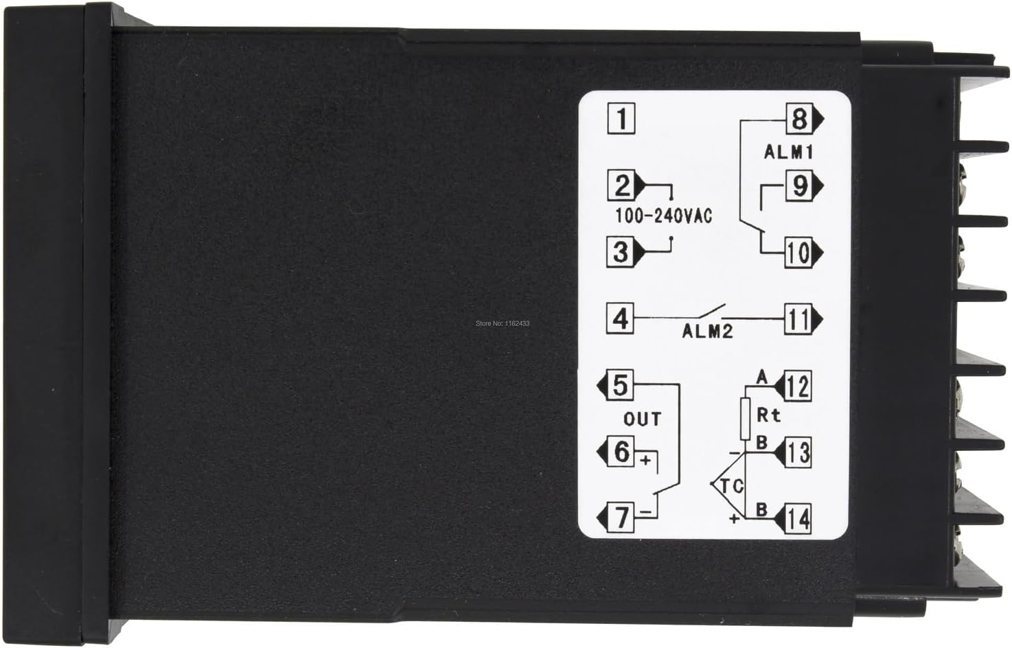 REX-C700 thermocouple RTD Input Digital pid Temperature Controller Relay SSR 4-20mA Output (not Include SSR)(4-20mA Out 1 Alarm)